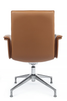 Изображение кресло rv design rubens-st (c1819-2) кожа светло-коричневая